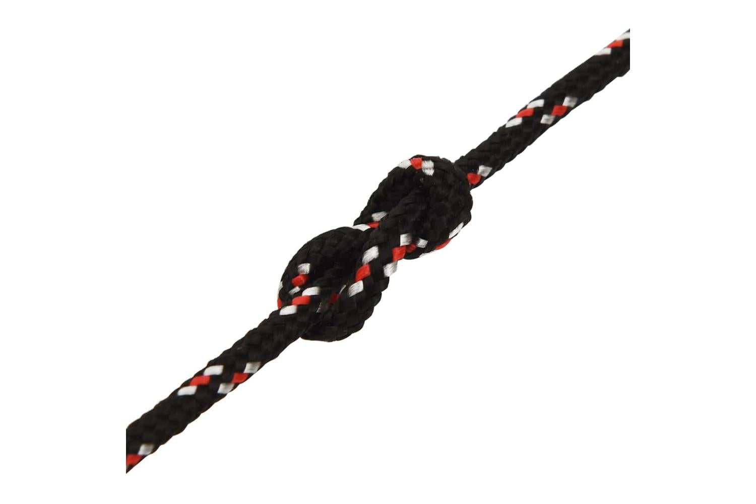 vidaXL 152332 Boat Rope Black 5mm 25 M Polypropylene-5