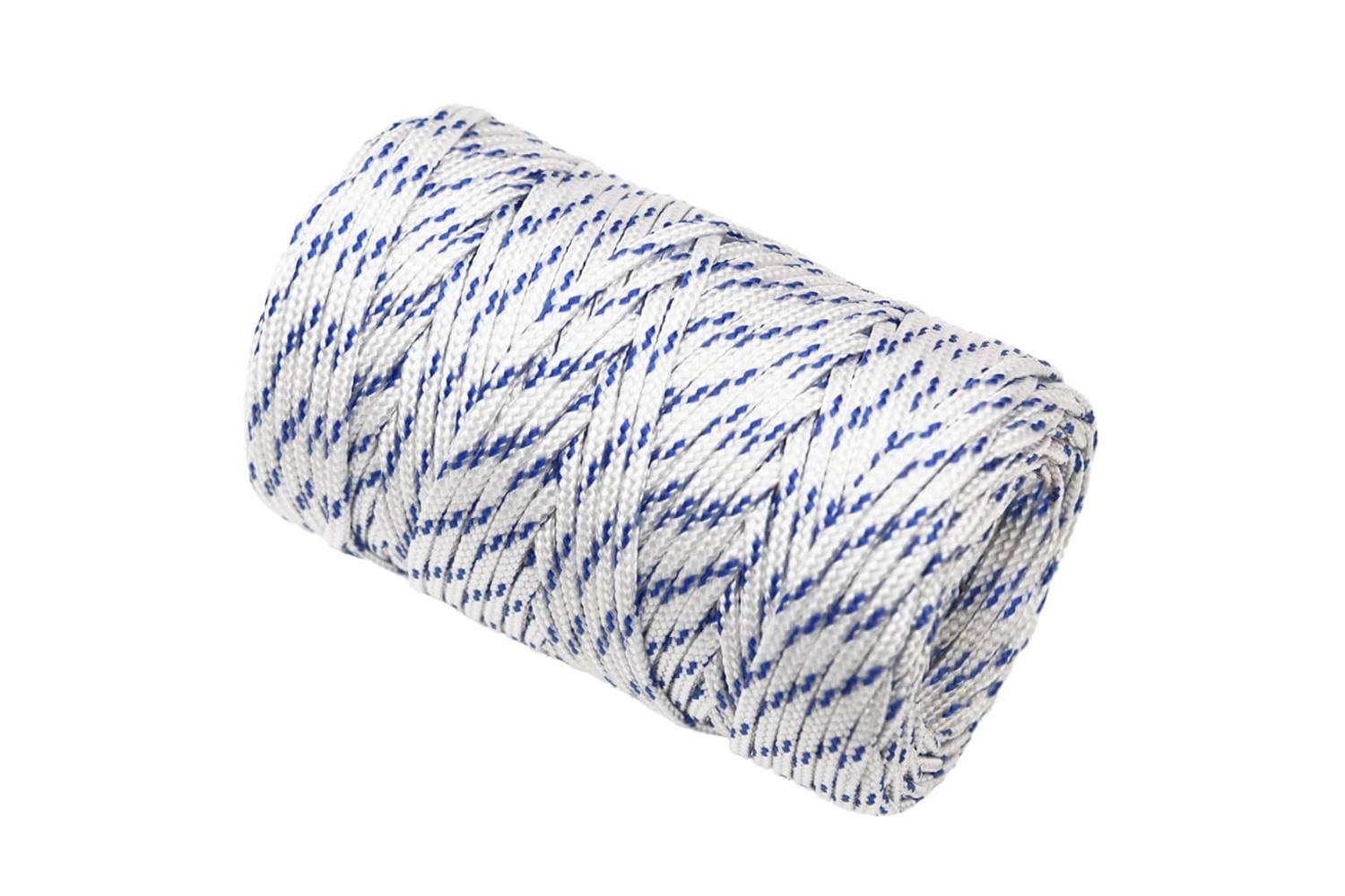 vidaXL 152265 Boat Rope White 2mm 50 M Polypropylene-3
