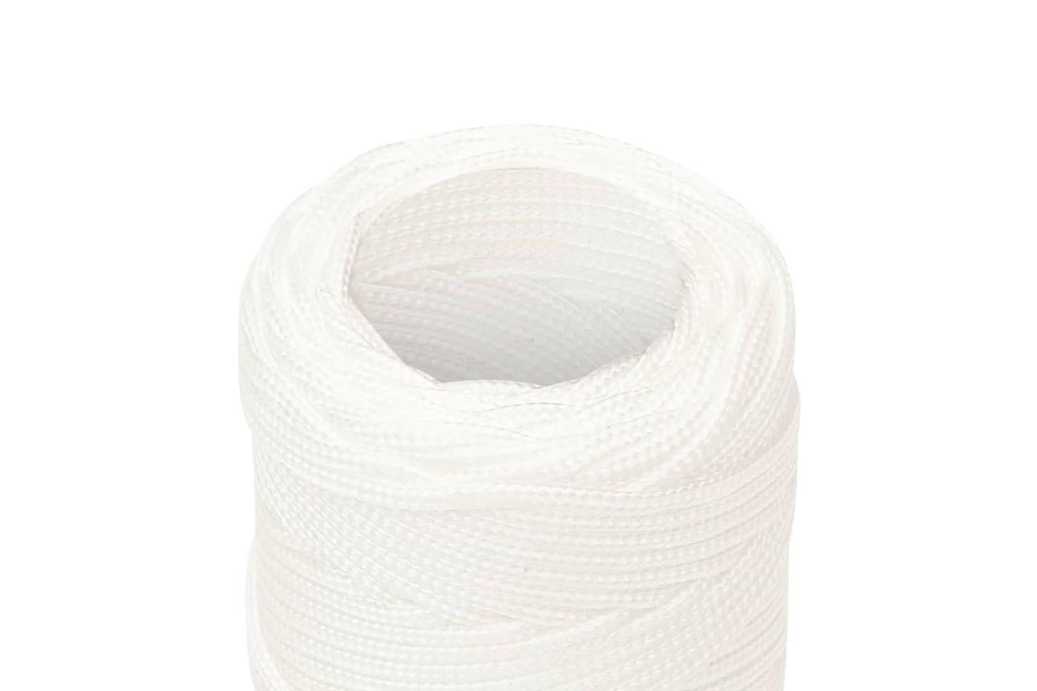 vidaXL 152533 Boat Rope Full White 2mm 500 M Polypropylene-4