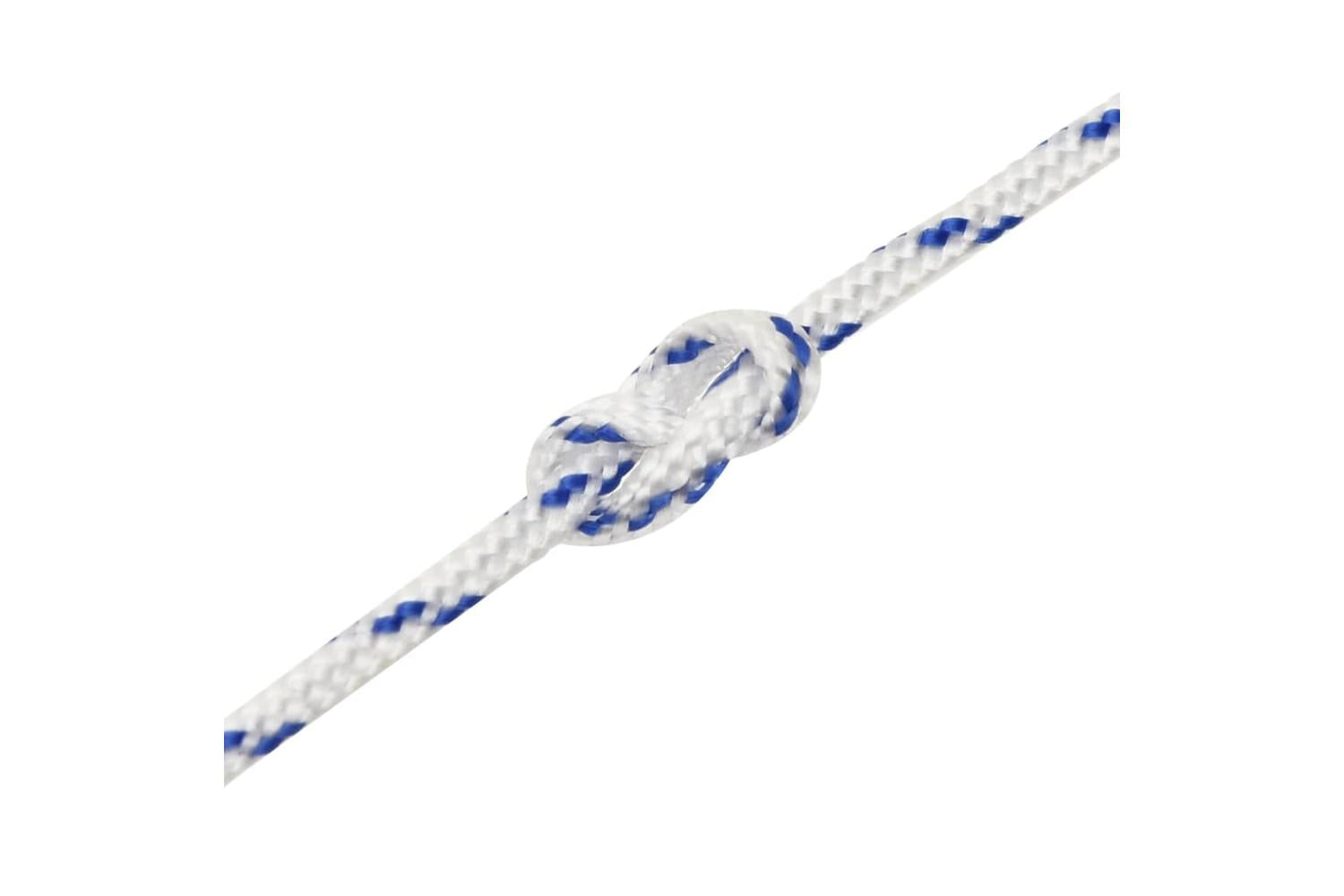 vidaXL 152267 Boat Rope White 2mm 250 M Polypropylene-5