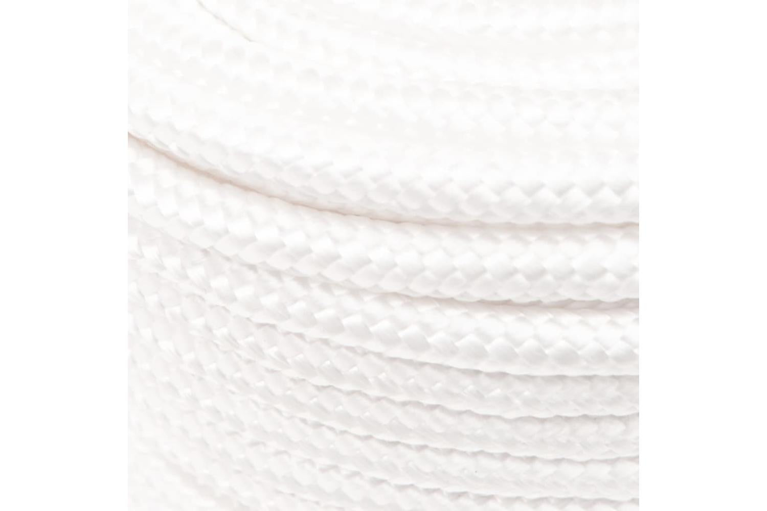vidaXL 152569 Boat Rope Full White 14mm 50 M Polypropylene-4