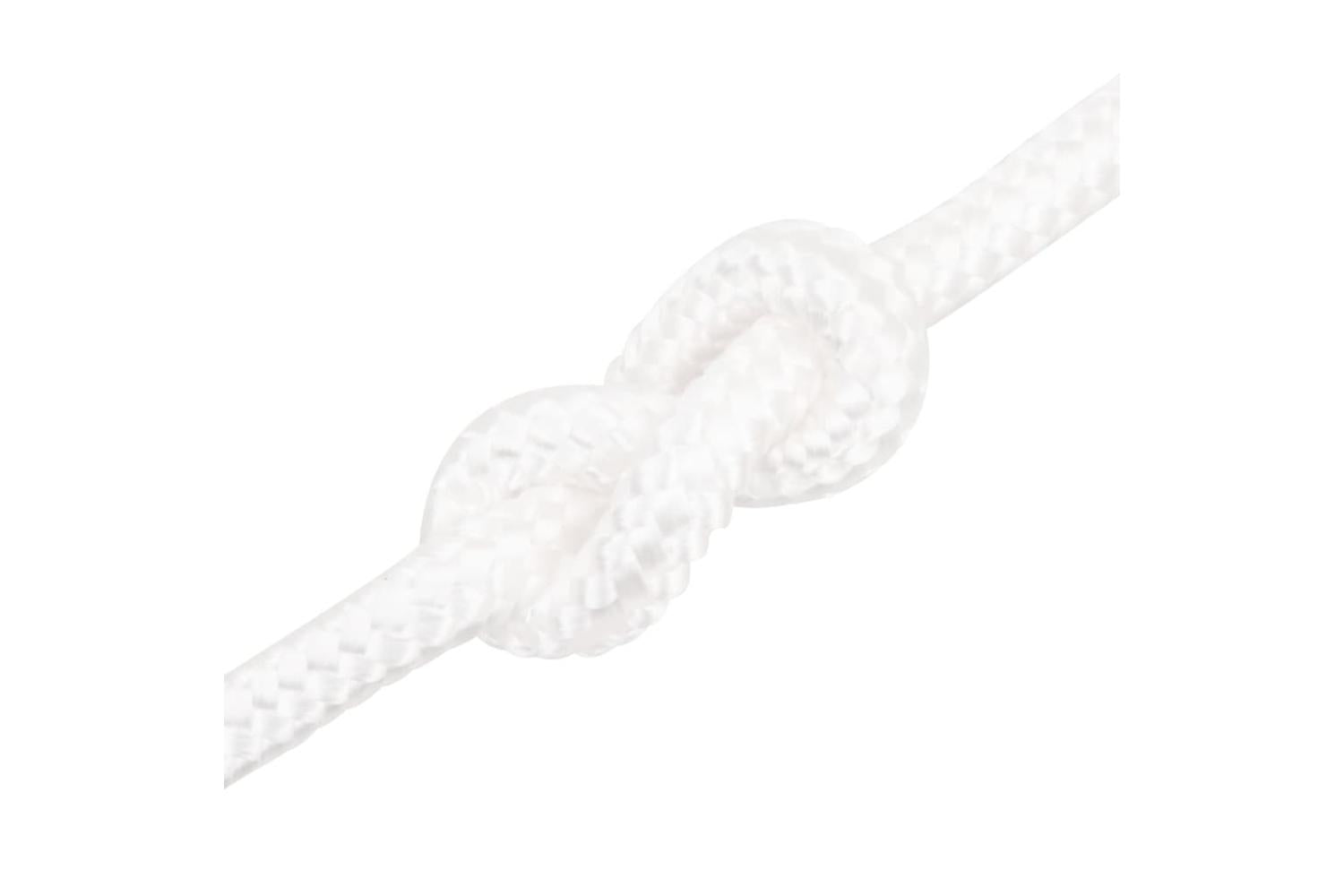 vidaXL 152577 Boat Rope Full White 18mm 50 M Polypropylene-5