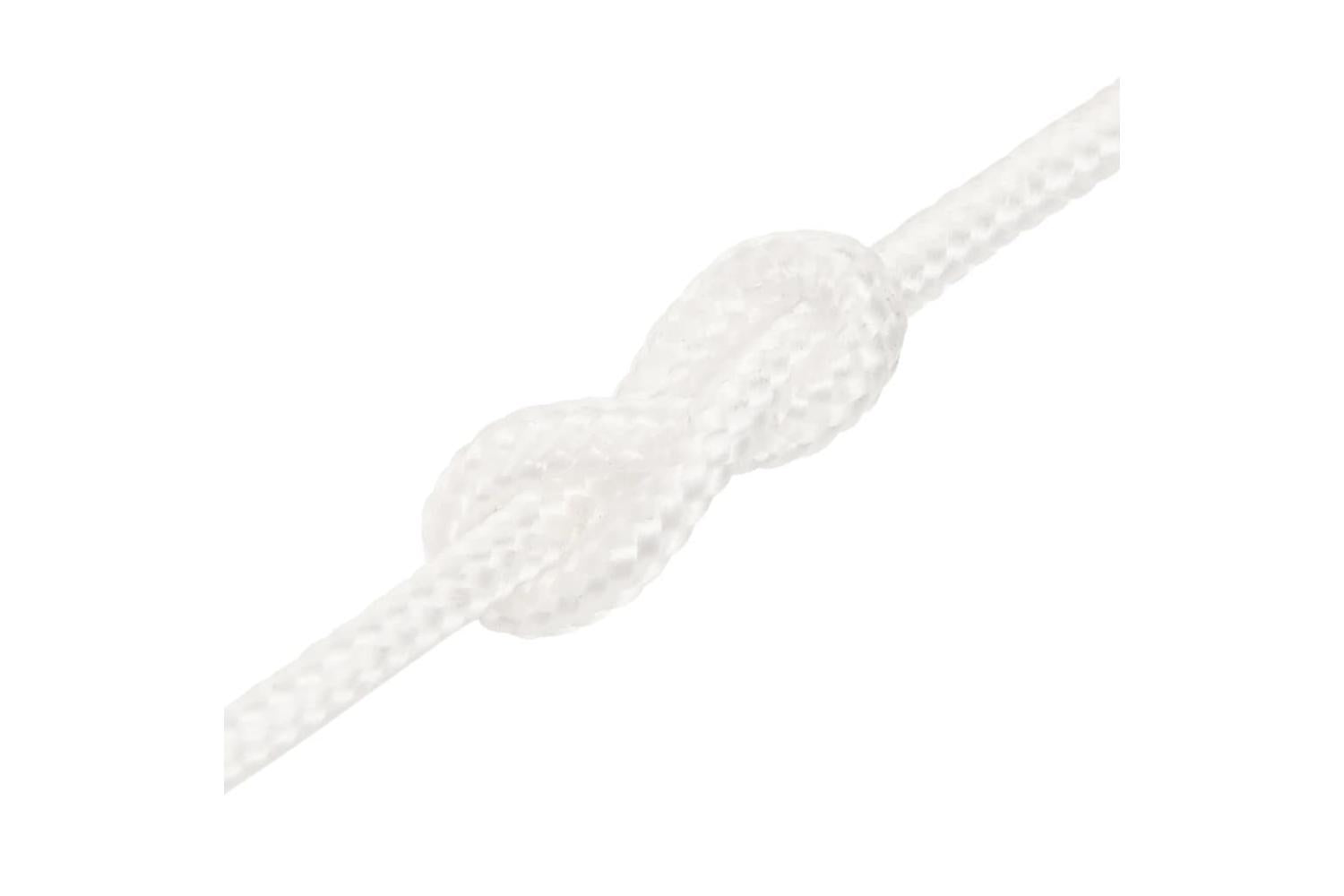 vidaXL 152536 Boat Rope Full White 3mm 100 M Polypropylene-5