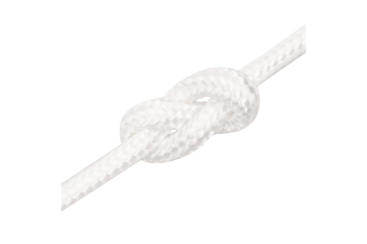 vidaXL 152553 Boat Rope Full White 6mm 500 M Polypropylene-5