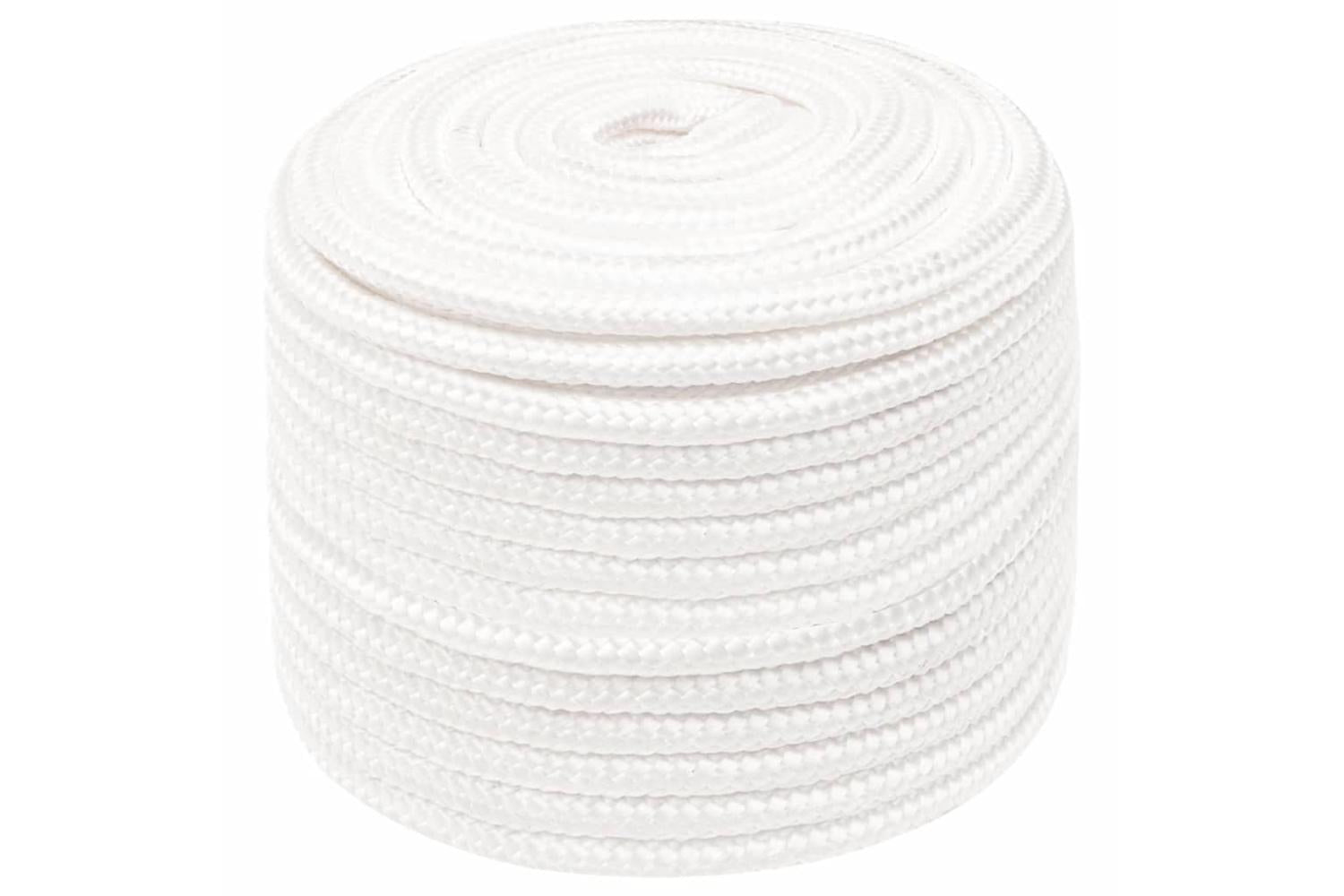 vidaXL 152567 Boat Rope Full White 12mm 250 M Polypropylene-2