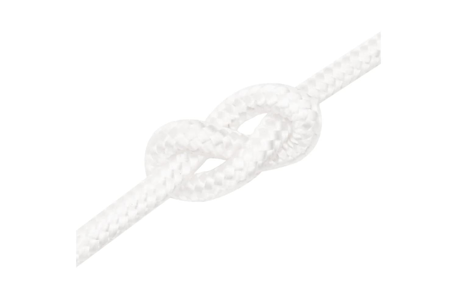 vidaXL 152567 Boat Rope Full White 12mm 250 M Polypropylene-5