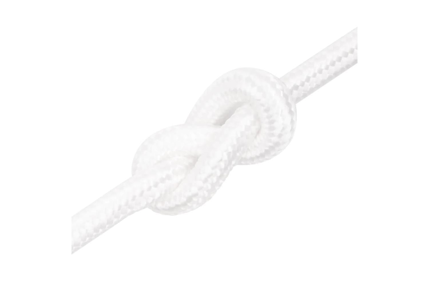 vidaXL 152579 Boat Rope Full White 20mm 25 M Polypropylene-5