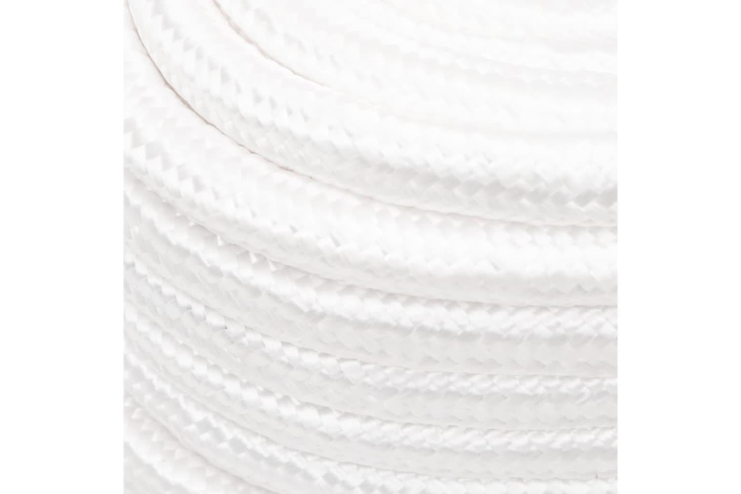 vidaXL 152581 Boat Rope Full White 20mm 100 M Polypropylene-4