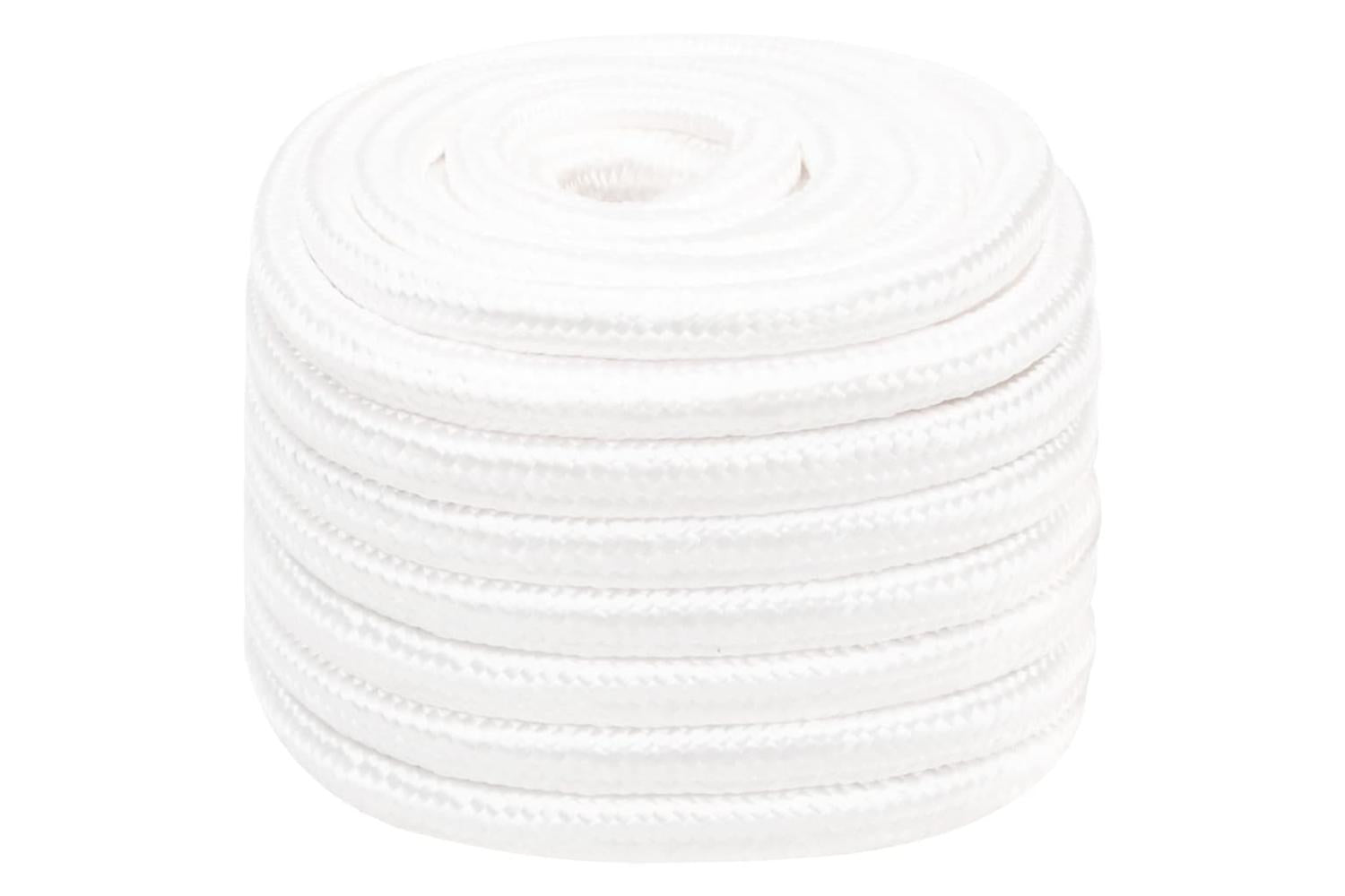 vidaXL 152580 Boat Rope Full White 20mm 50 M Polypropylene-2