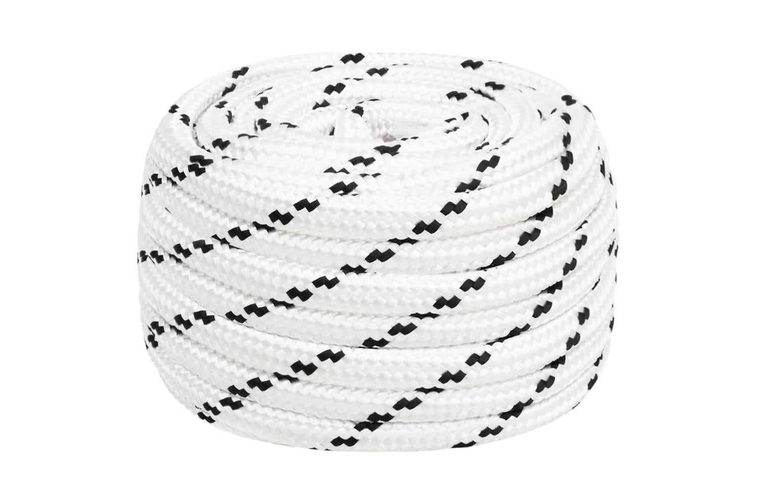 vidaXL 152785 Work Rope White 16mm 100 M Polyester-2