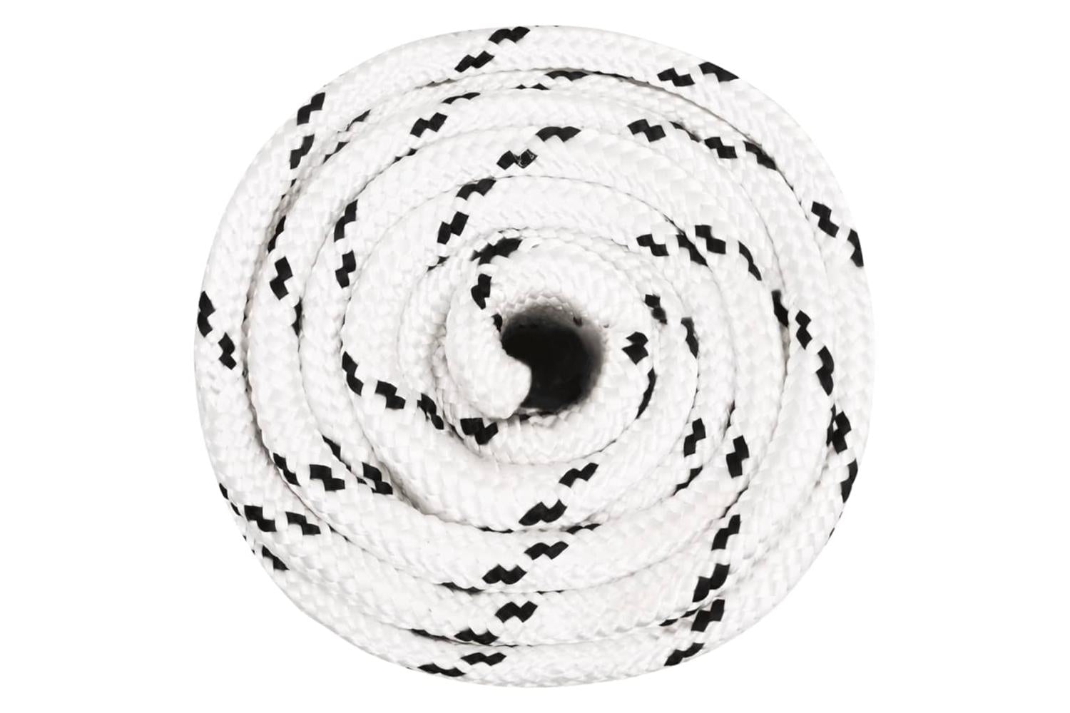 vidaXL 152785 Work Rope White 16mm 100 M Polyester-3