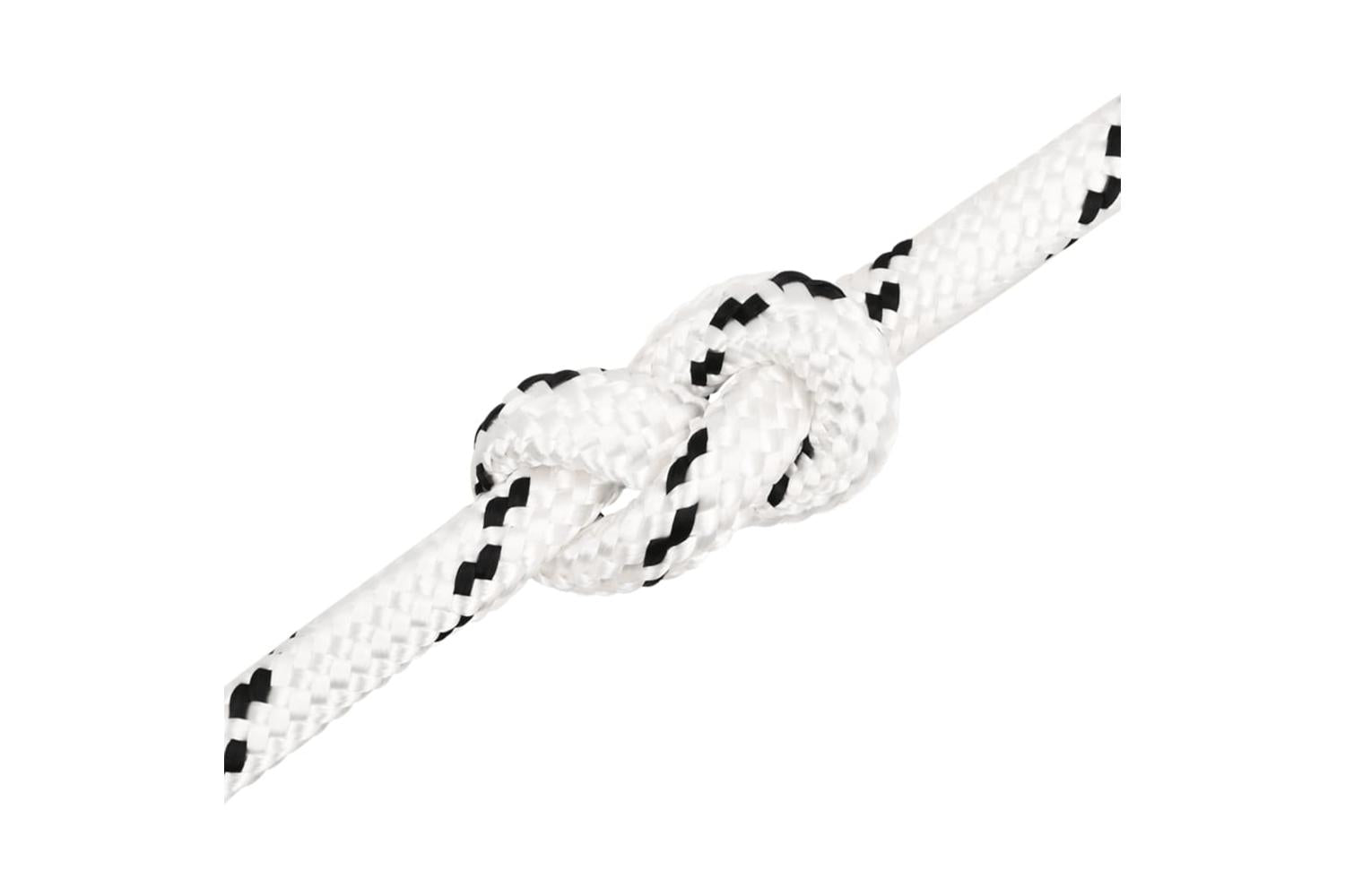 vidaXL 152785 Work Rope White 16mm 100 M Polyester-5