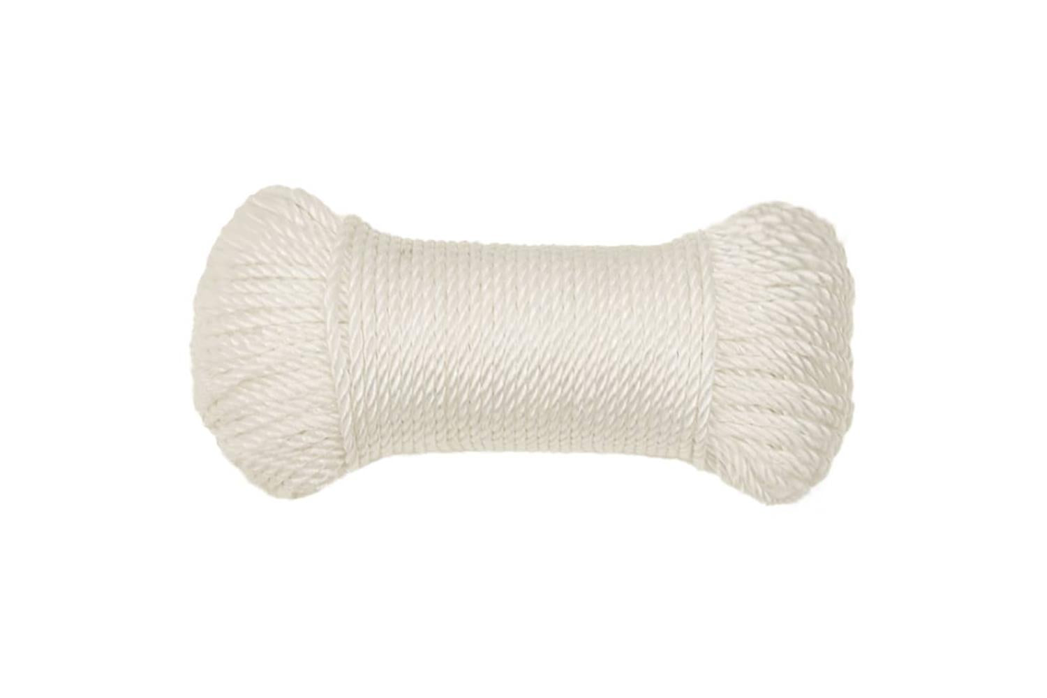 vidaXL 153040 Work Rope White 6mm 25 M Polypropylene-3