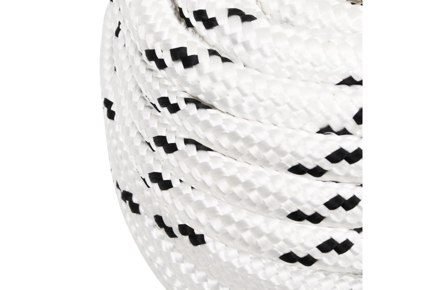 vidaXL 152788 Work Rope White 18mm 100 M Polyester-4