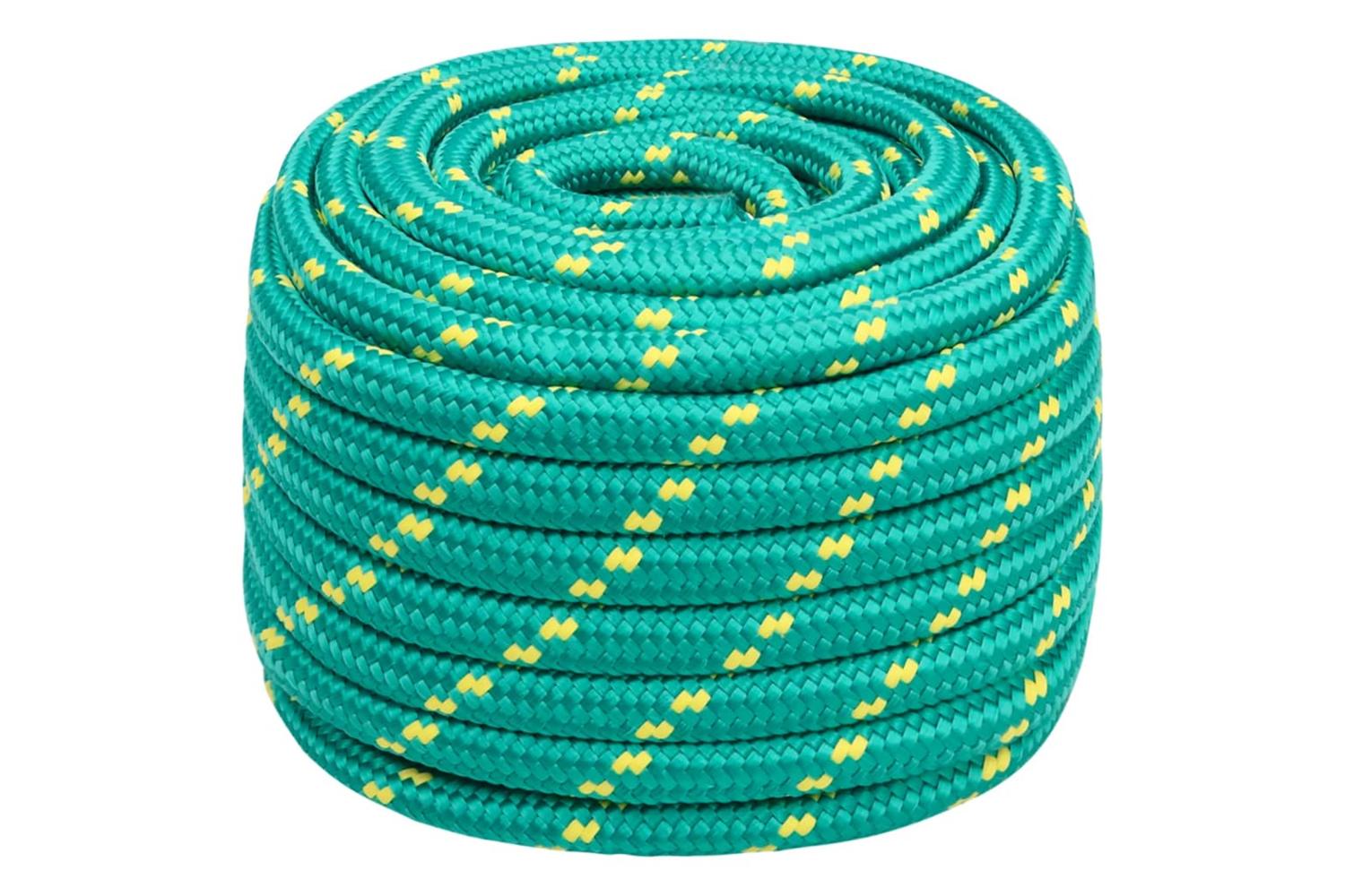 vidaXL 152739 Boat Rope Green 20mm 50 M Polypropylene-2