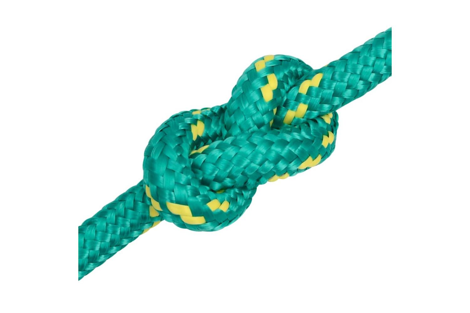vidaXL 152737 Boat Rope Green 18mm 100 M Polypropylene-5