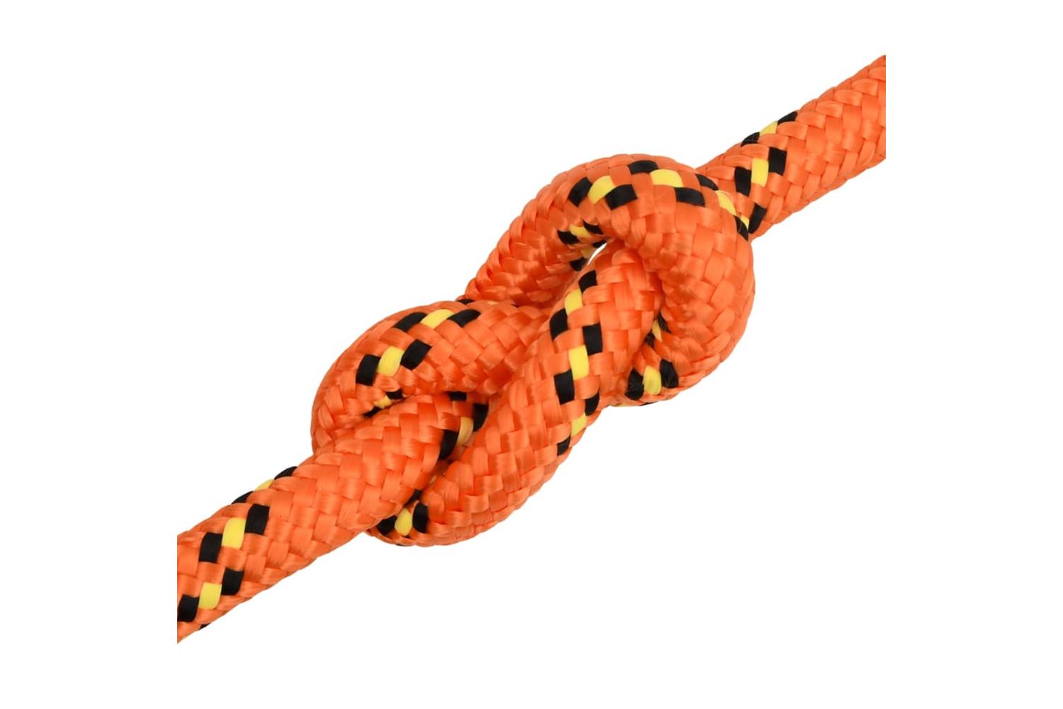 vidaXL 152686 Boat Rope Orange 20mm 50 M Polypropylene-5