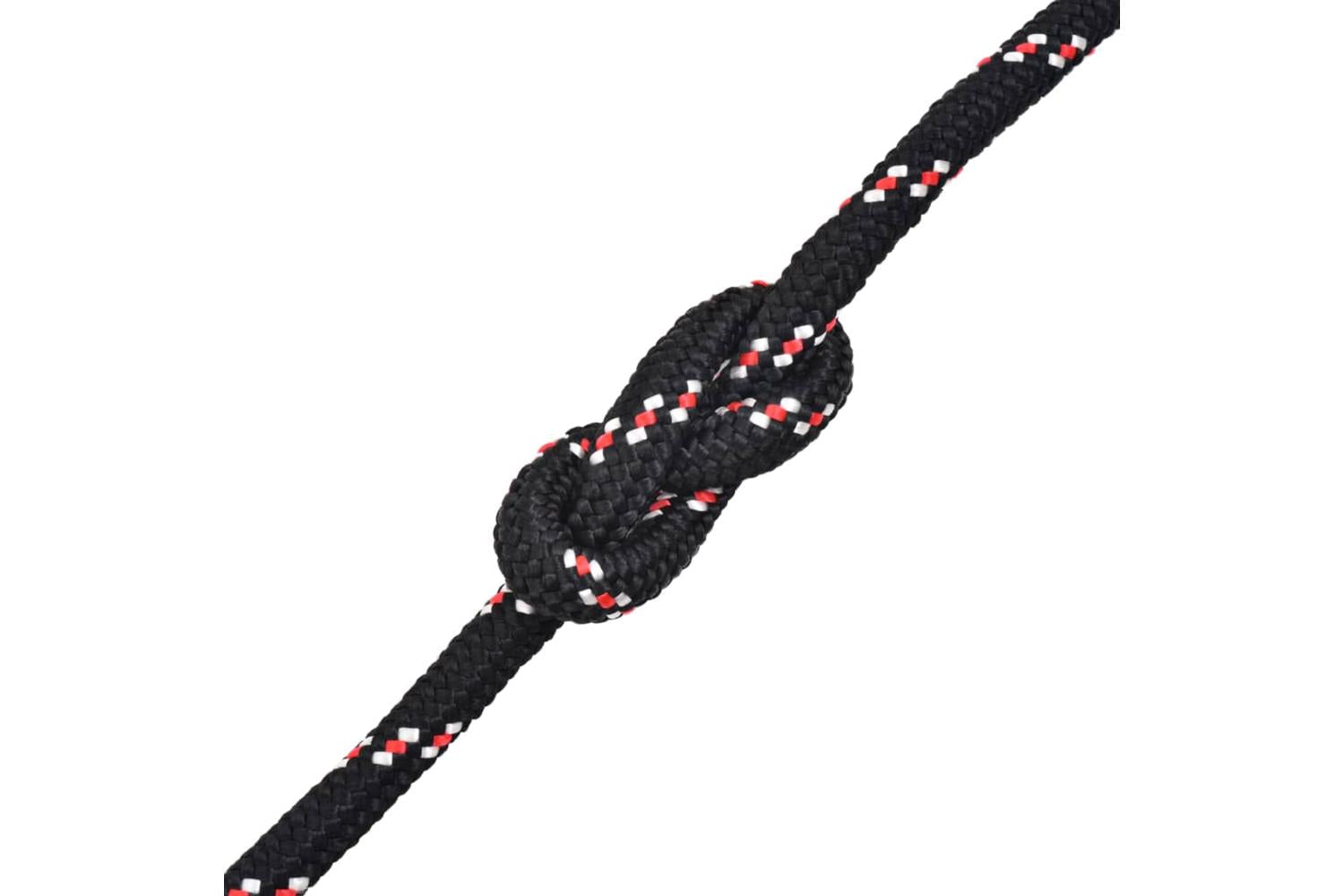 vidaXL 143814 Marine Rope Polypropylene 16mm 250 M Black-2