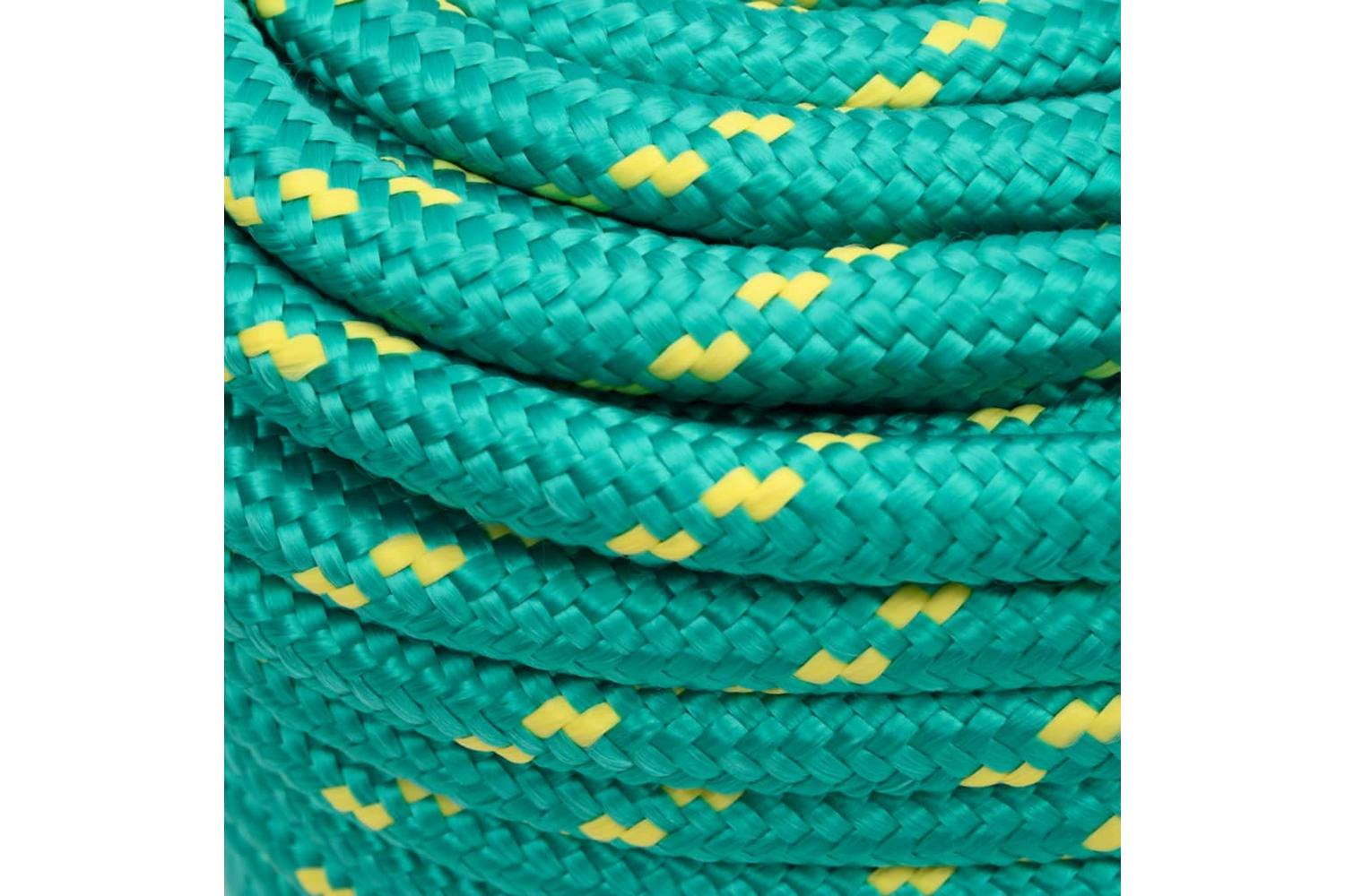 vidaXL 152736 Boat Rope Green 18mm 50 M Polypropylene-4