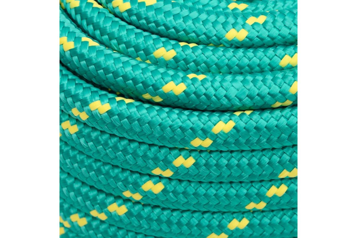vidaXL 152740 Boat Rope Green 20mm 100 M Polypropylene-4