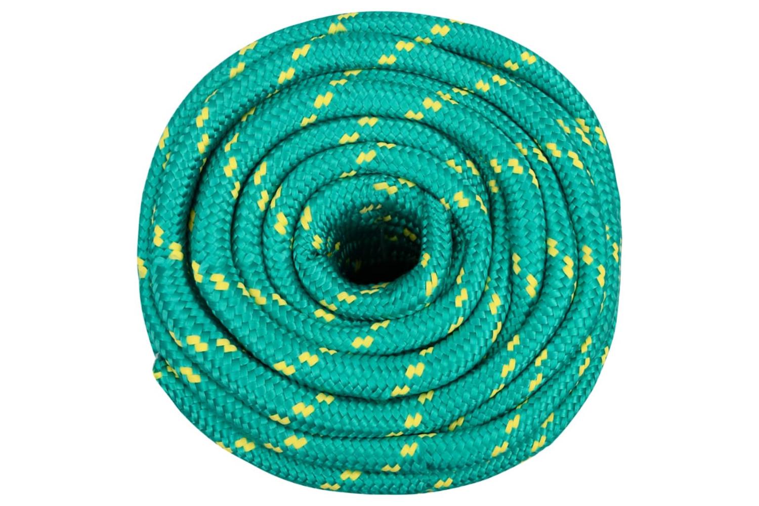vidaXL 152735 Boat Rope Green 18mm 25 M Polypropylene-3