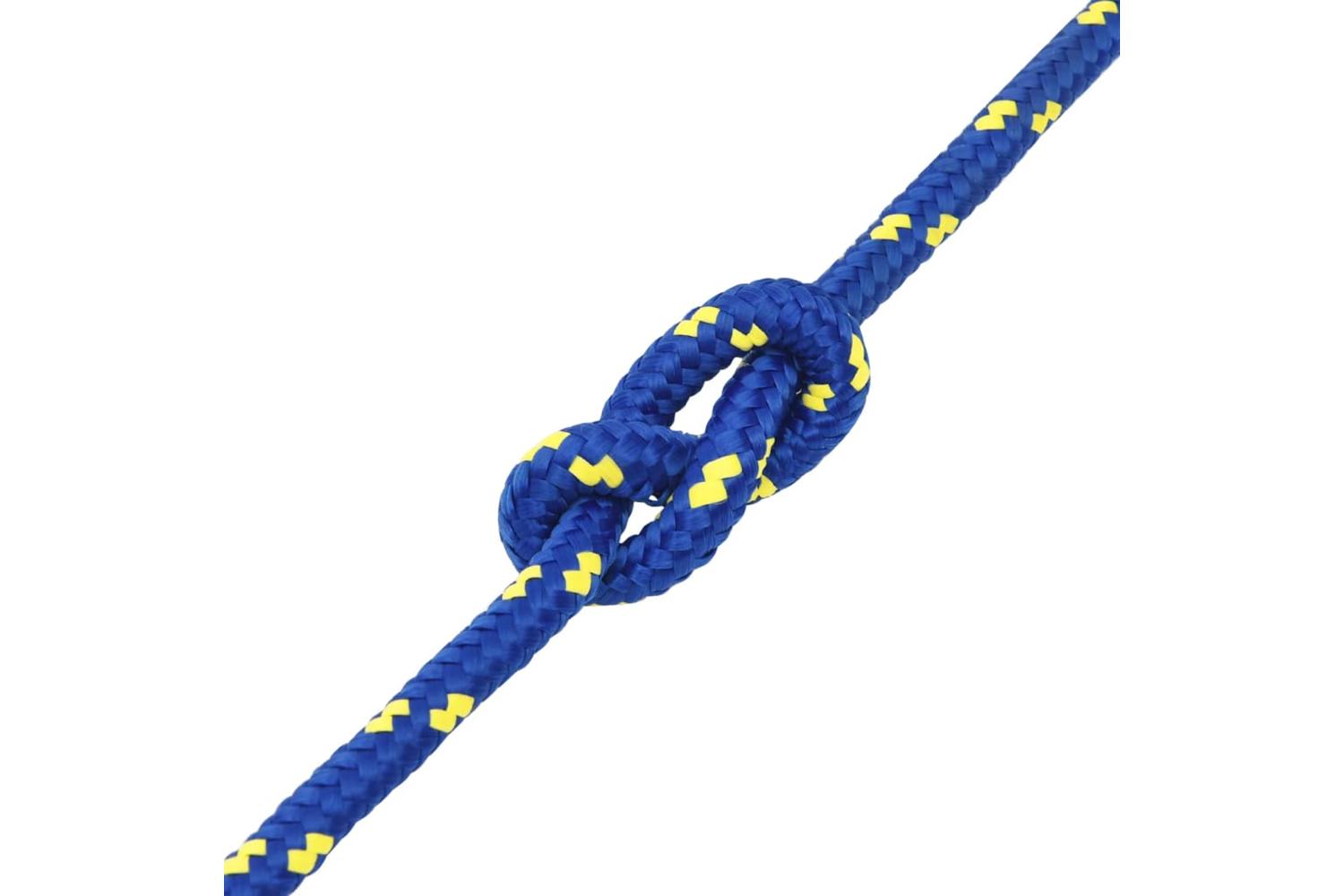 vidaXL 152462 Boat Rope Blue 14mm 25 M Polypropylene-5