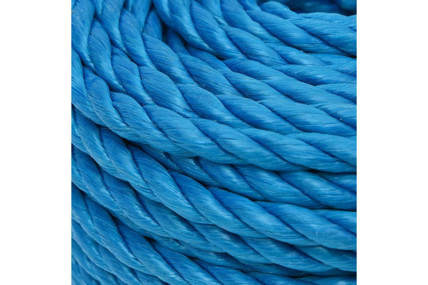 vidaXL 152982 Work Rope Blue 14mm 25 M Polypropylene-4
