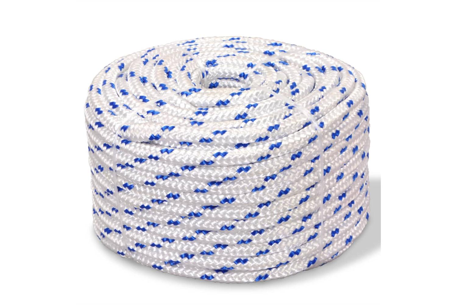 vidaXL 143804 Marine Rope Polypropylene 14mm 250 M White