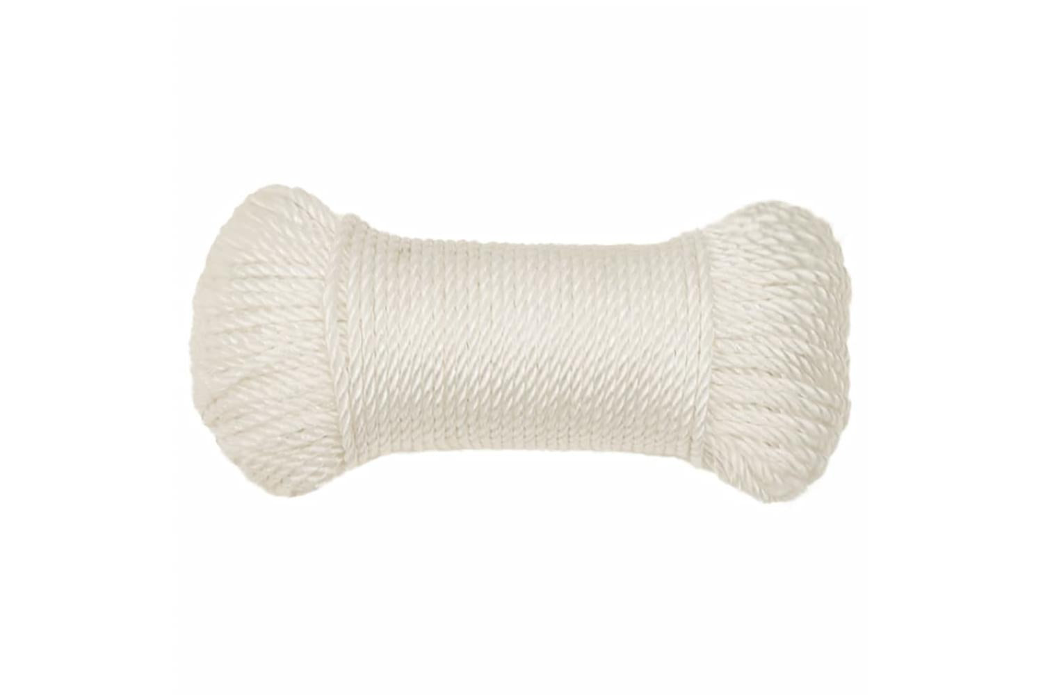 vidaXL 153035 Work Rope White 3mm 25 M Polypropylene-3