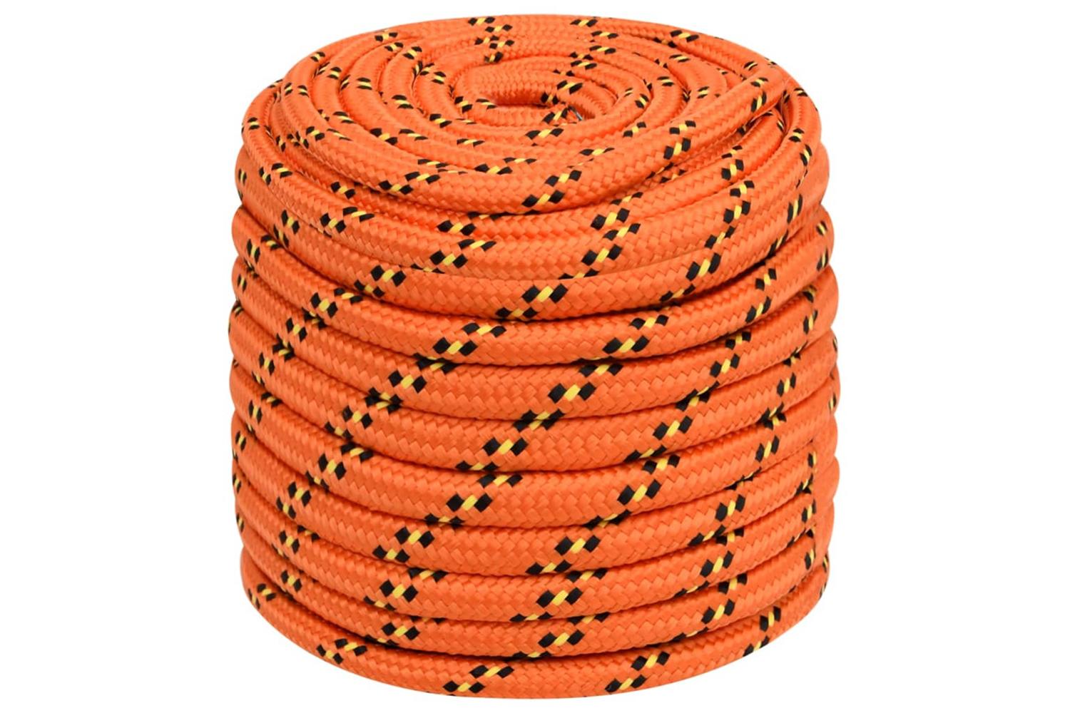 vidaXL 152682 Boat Rope Orange 18mm 25 M Polypropylene-2