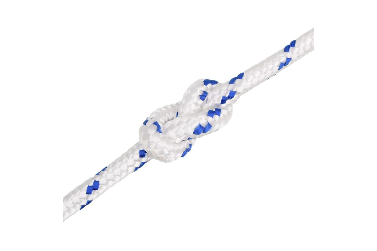 vidaXL 152313 Boat Rope White 18mm 100 M Polypropylene-5