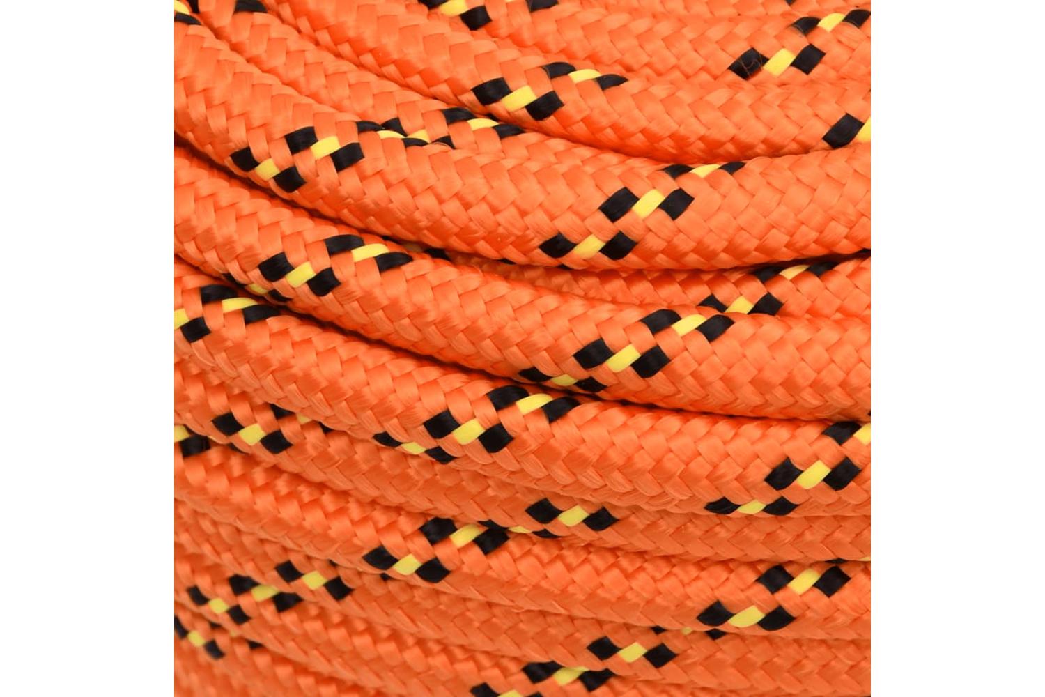 vidaXL 152683 Boat Rope Orange 18mm 50 M Polypropylene-4