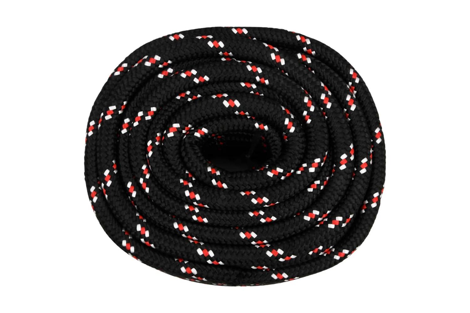 vidaXL 152369 Boat Rope Black 20mm 100 M Polypropylene-3