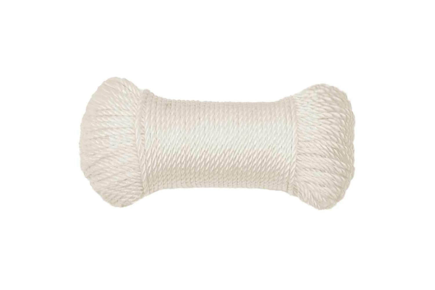 vidaXL 153042 Work Rope White 6mm 100 M Polypropylene-3