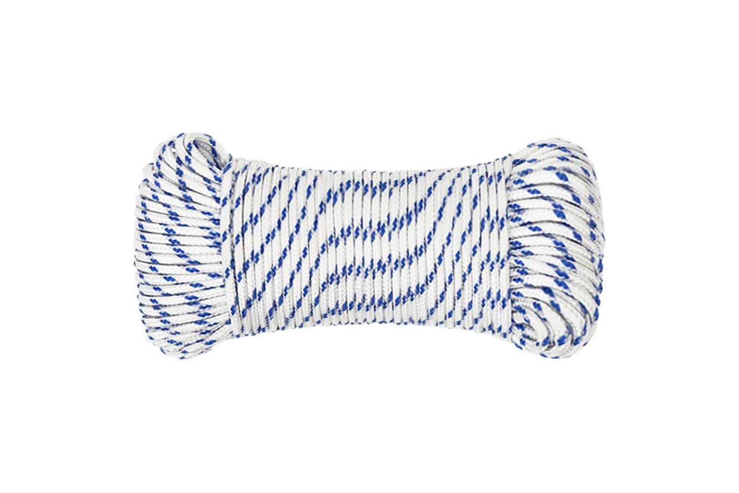 vidaXL 152272 Boat Rope White 3mm 250 M Polypropylene-3