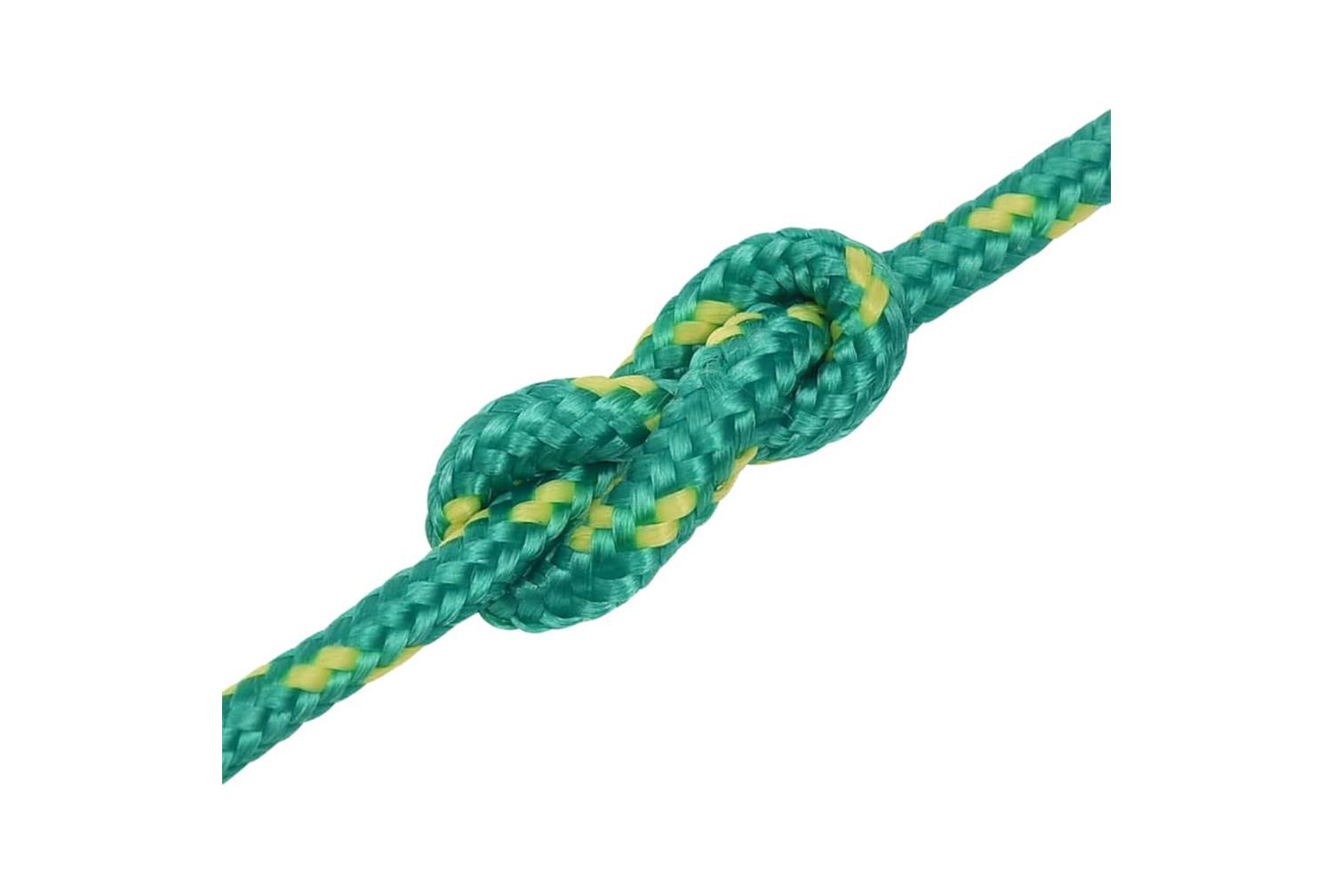 vidaXL 152706 Boat Rope Green 5mm 250 M Polypropylene-5