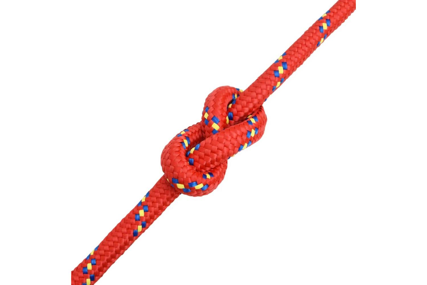 vidaXL 152421 Boat Rope Red 20mm 50 M Polypropylene-5