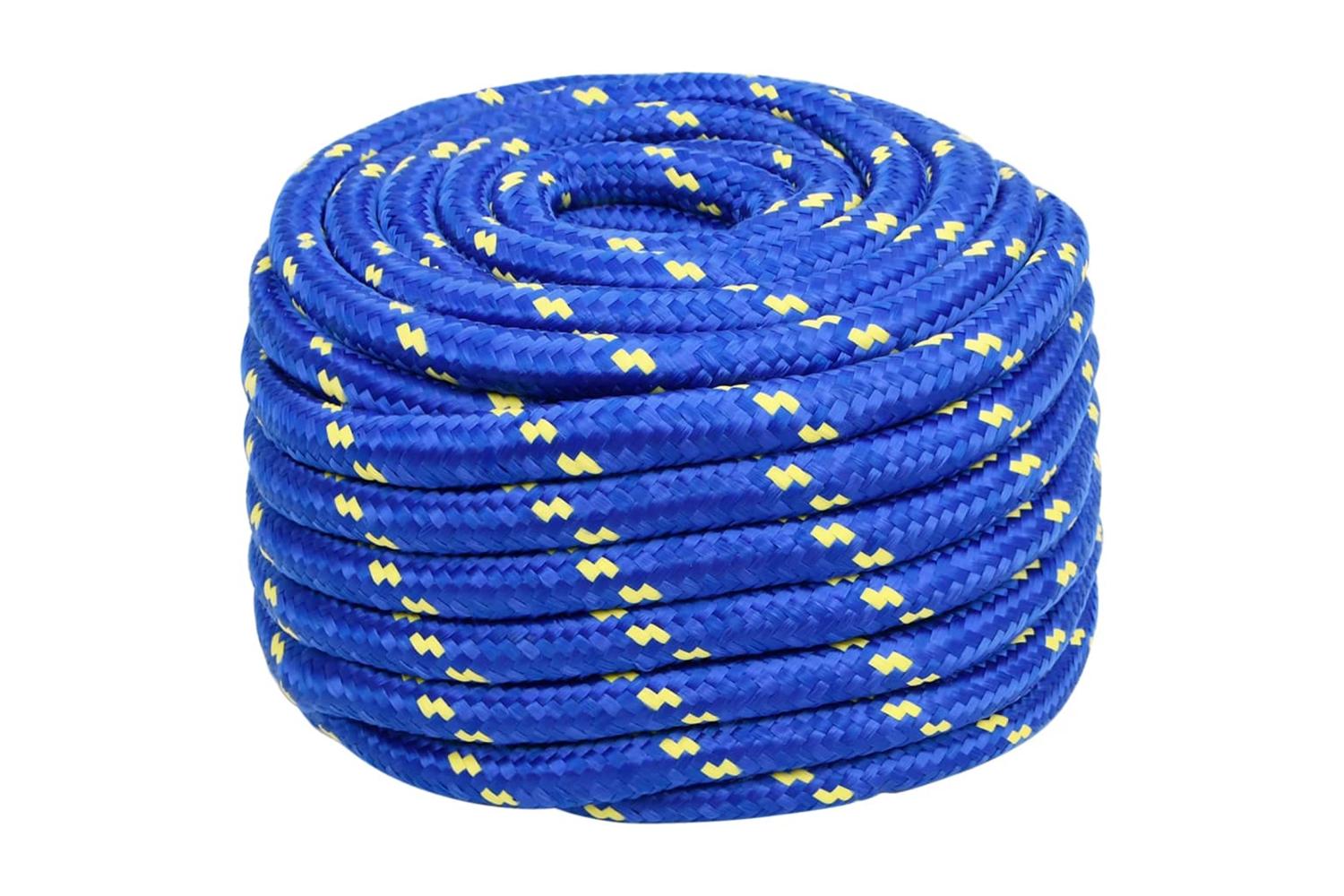 vidaXL 152474 Boat Rope Blue 20mm 50 M Polypropylene-2