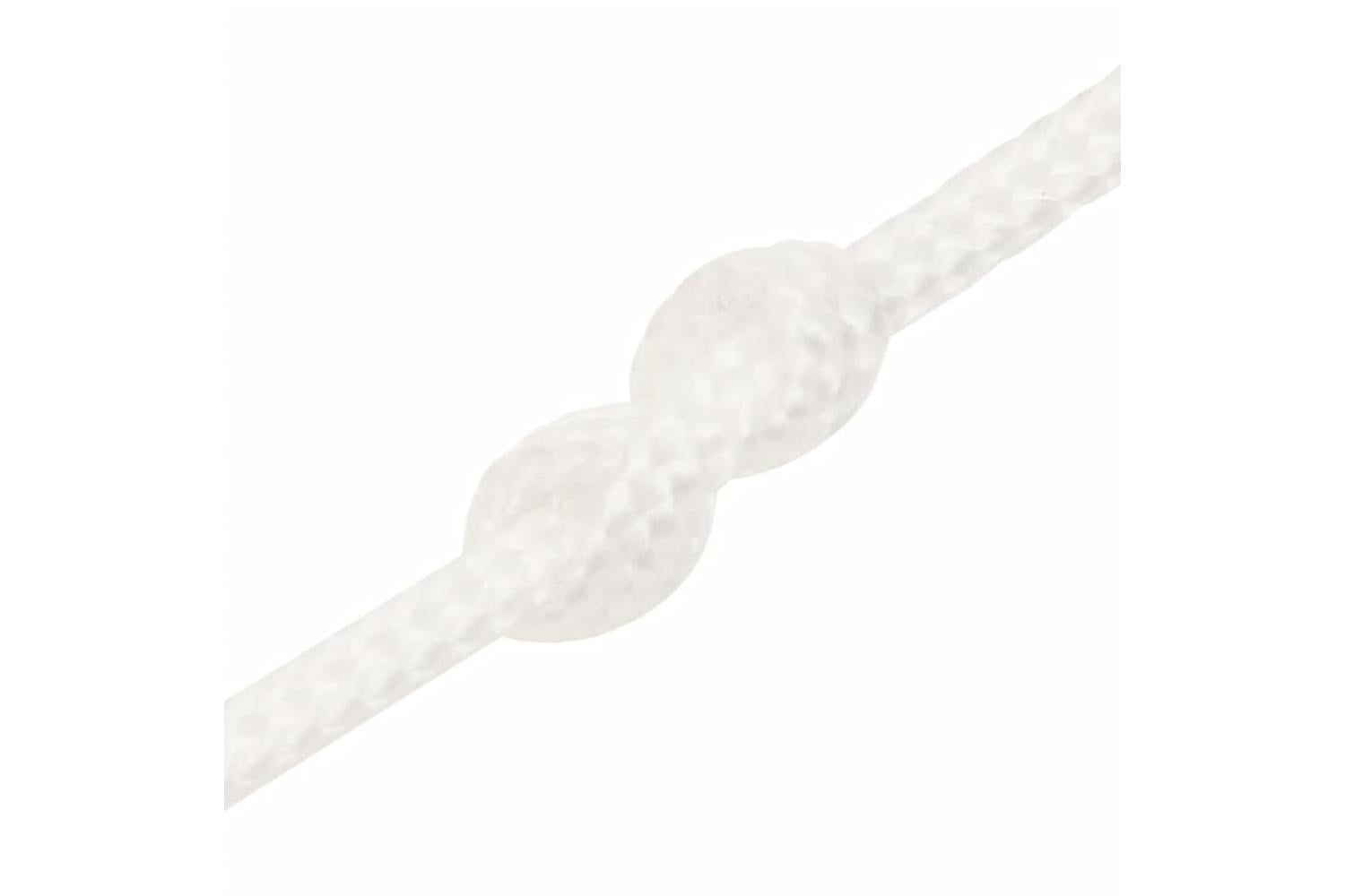 vidaXL 152529 Boat Rope Full White 2mm 25 M Polypropylene-5