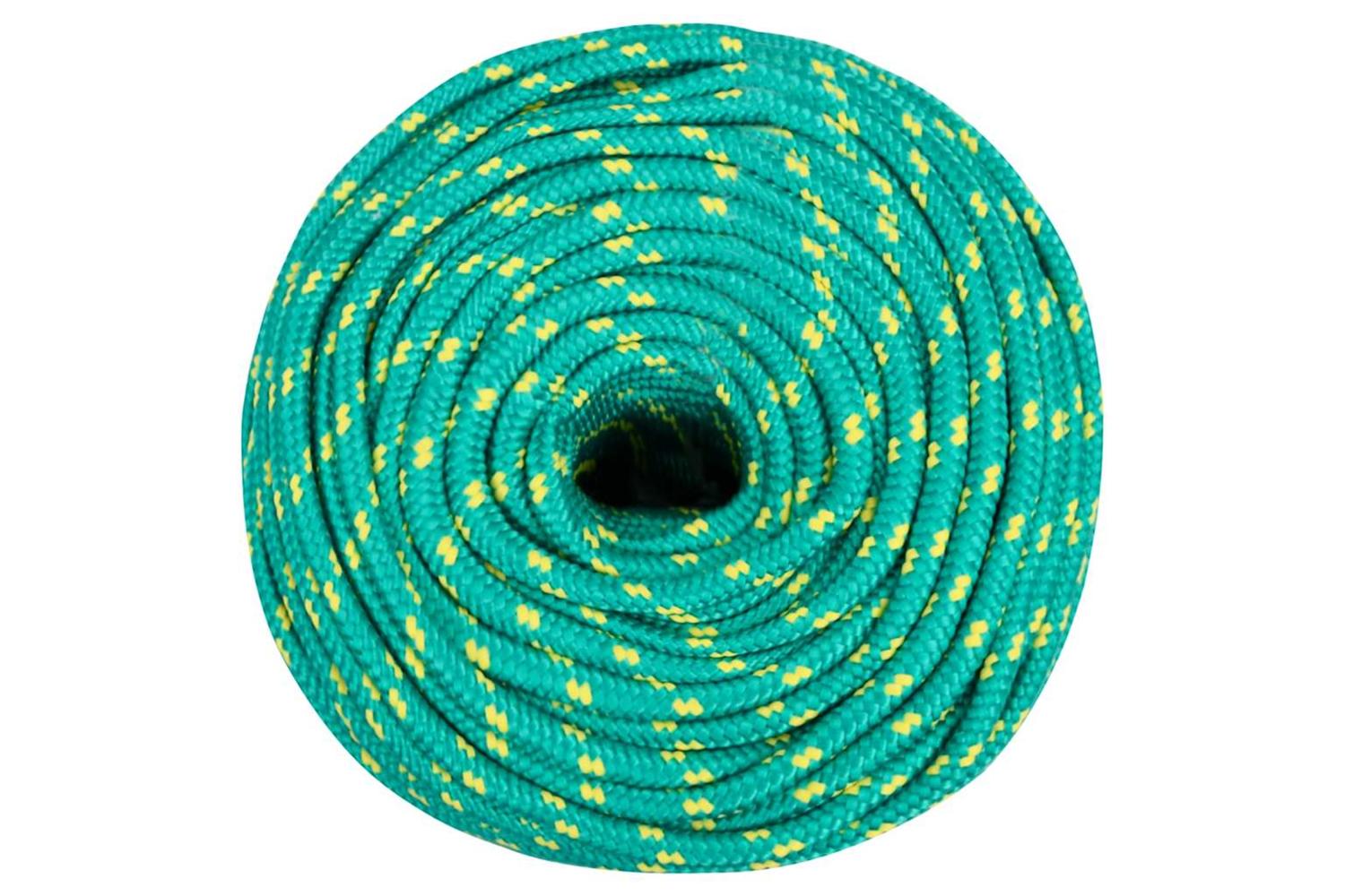 vidaXL 152719 Boat Rope Green 10mm 50 M Polypropylene-3