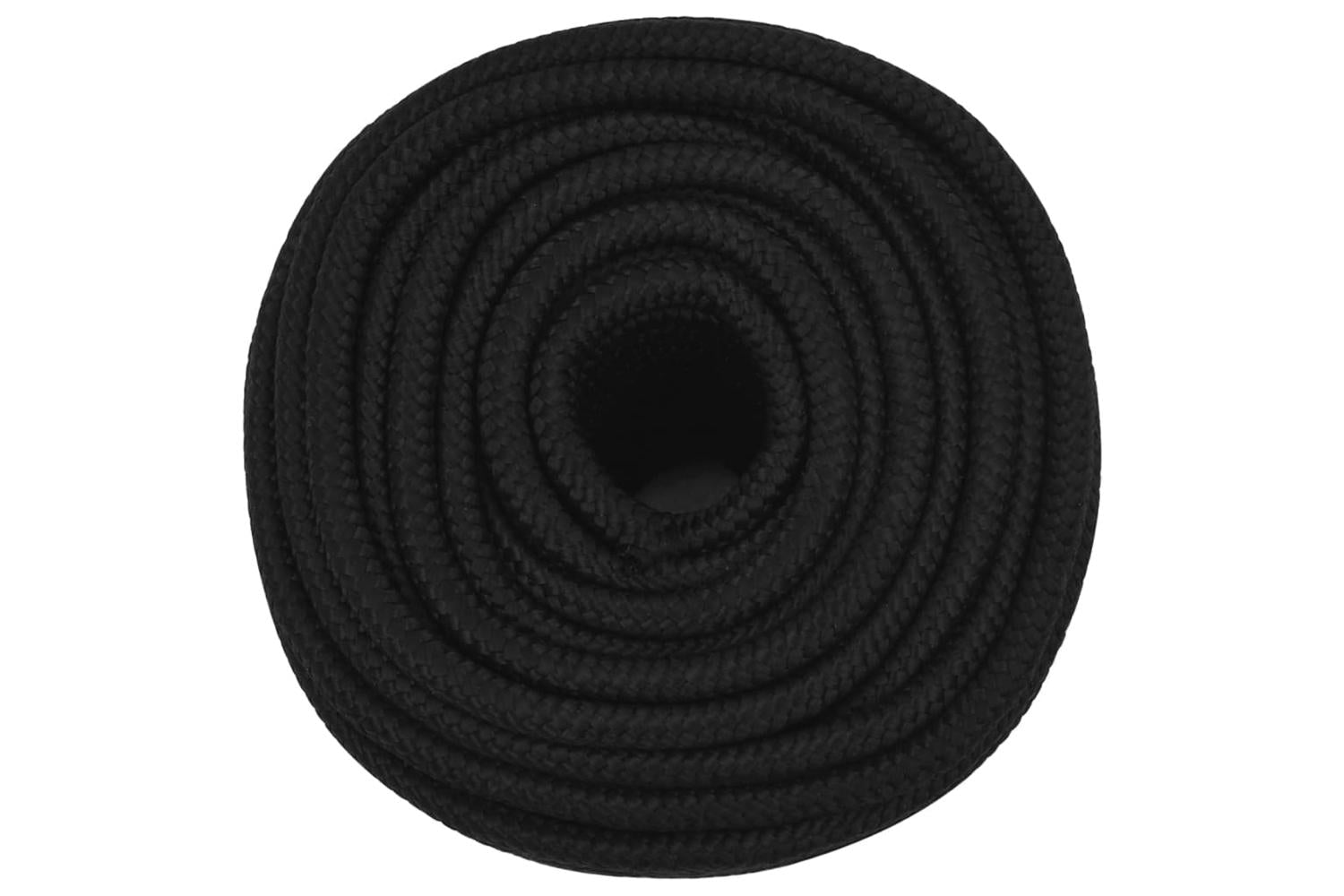 vidaXL 152832 Work Rope Black 14mm 100 M Polyester-3