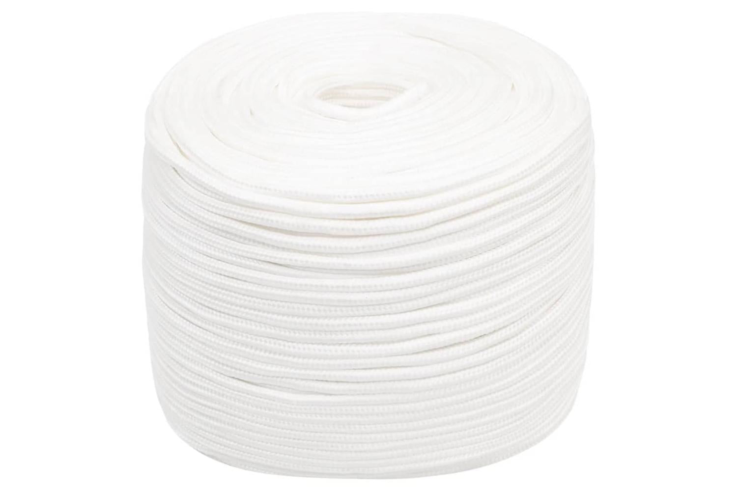vidaXL 152550 Boat Rope Full White 6mm 50 M Polypropylene-2