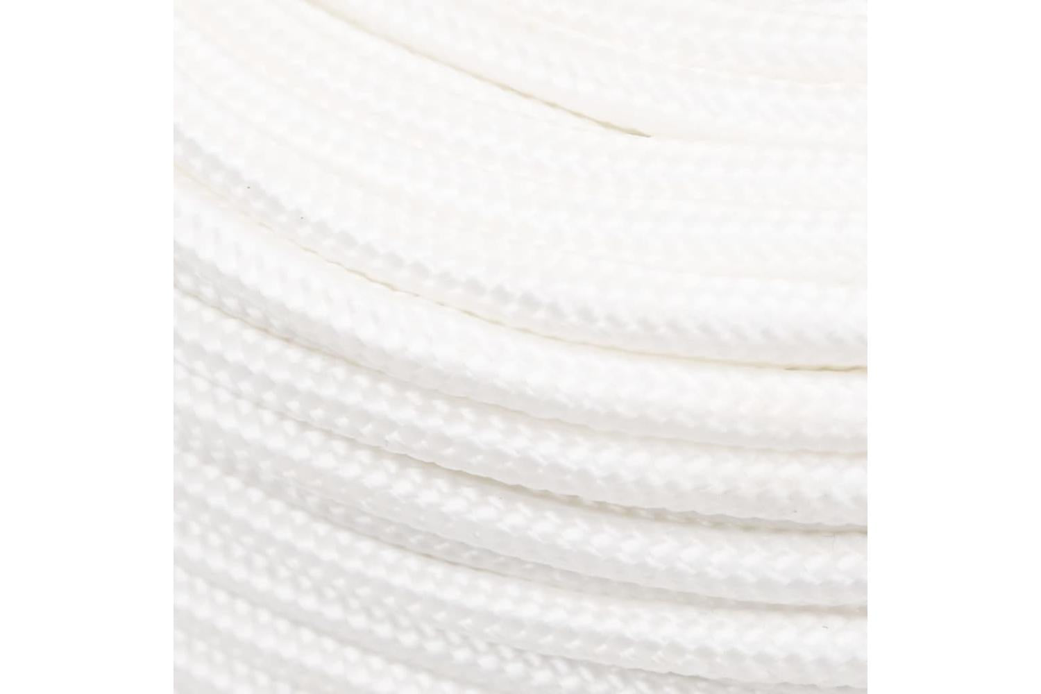 vidaXL 152550 Boat Rope Full White 6mm 50 M Polypropylene-4