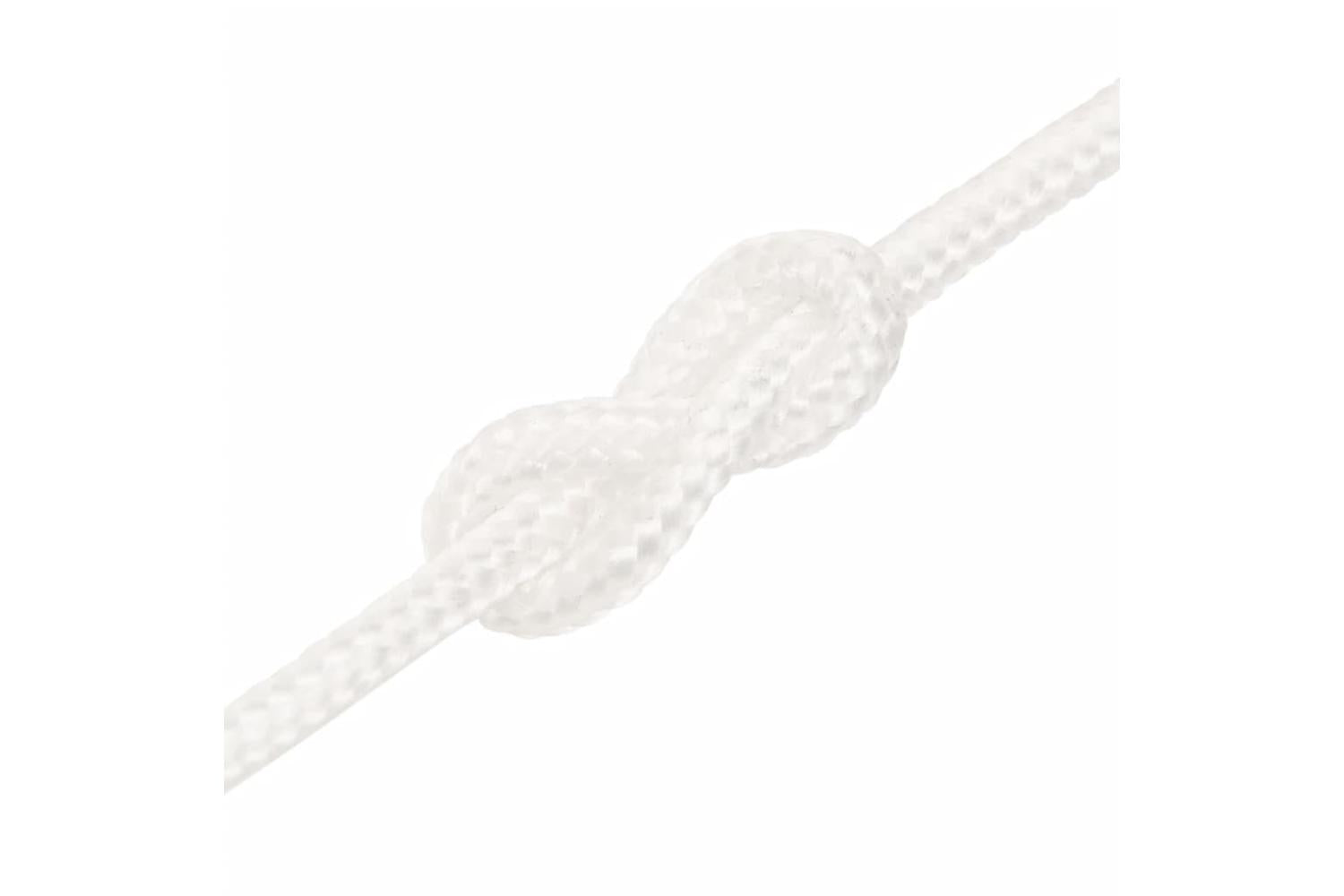 vidaXL 152546 Boat Rope Full White 5mm 100 M Polypropylene-5