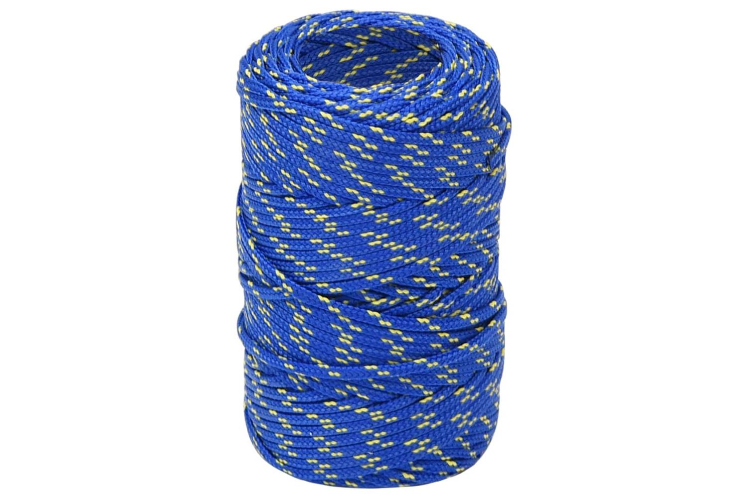 vidaXL 152426 Boat Rope Blue 2mm 250 M Polypropylene-2