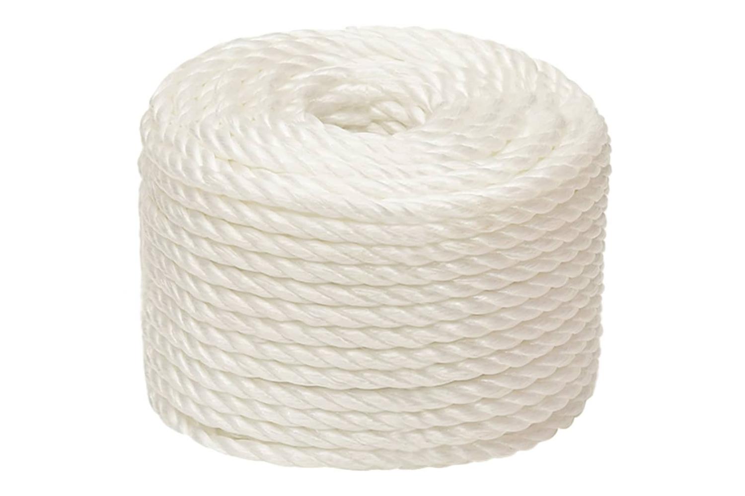 vidaXL 153056 Work Rope White 12mm 50 M Polypropylene-2