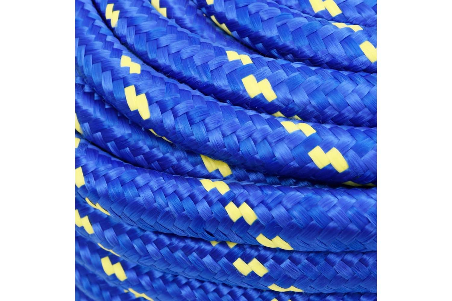 vidaXL 152473 Boat Rope Blue 20mm 25 M Polypropylene-4