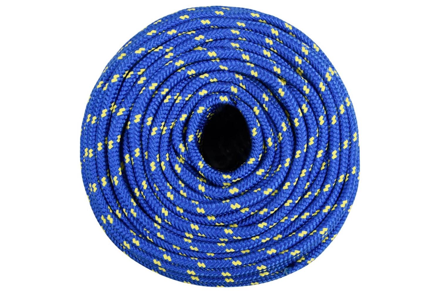 vidaXL 152448 Boat Rope Blue 8mm 25 M Polypropylene-3