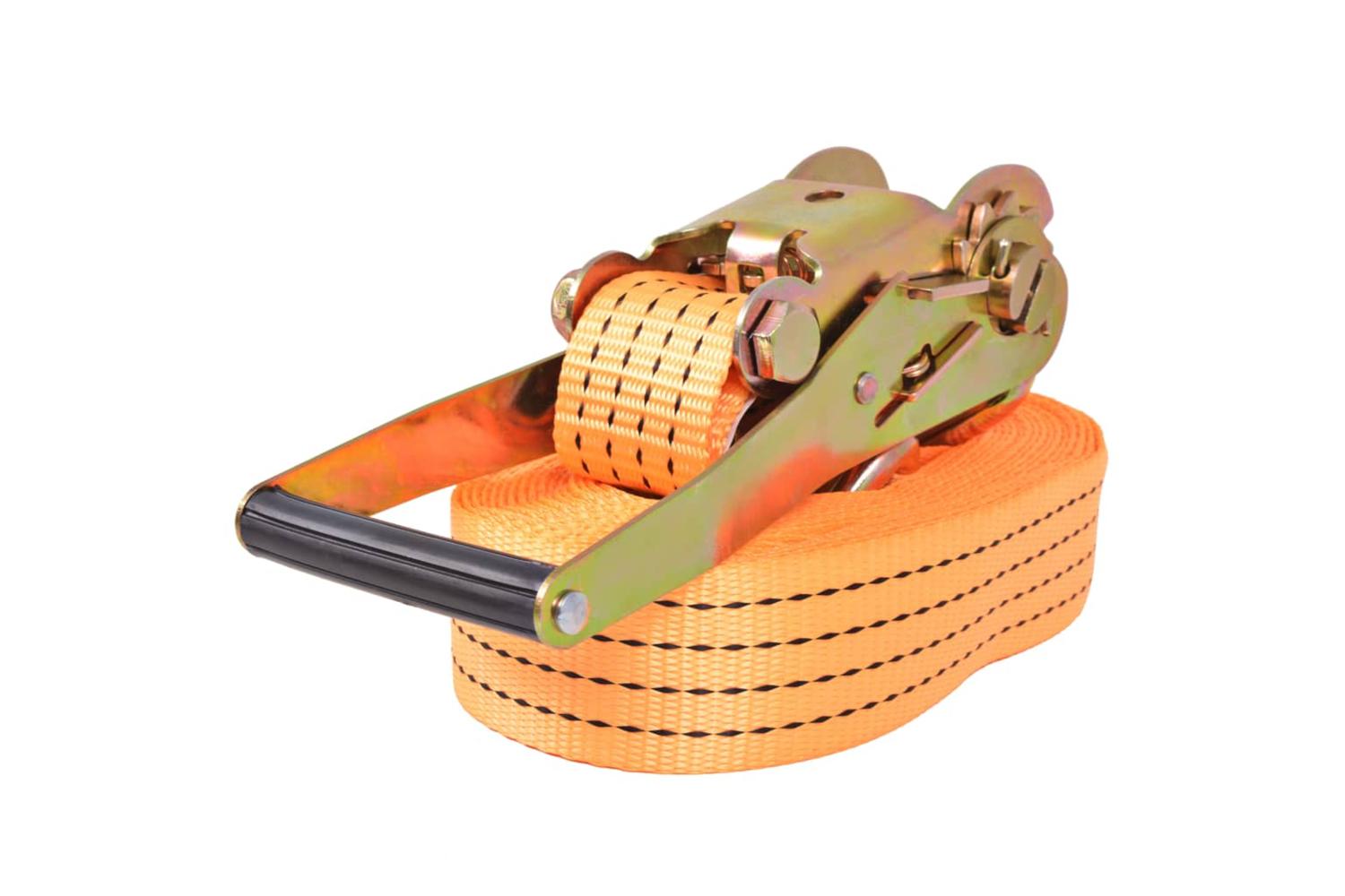 Vidaxl 142663 Ratchet Tie Down Straps 10 Pcs 2 Tonnes 8mx50mm Orange-2