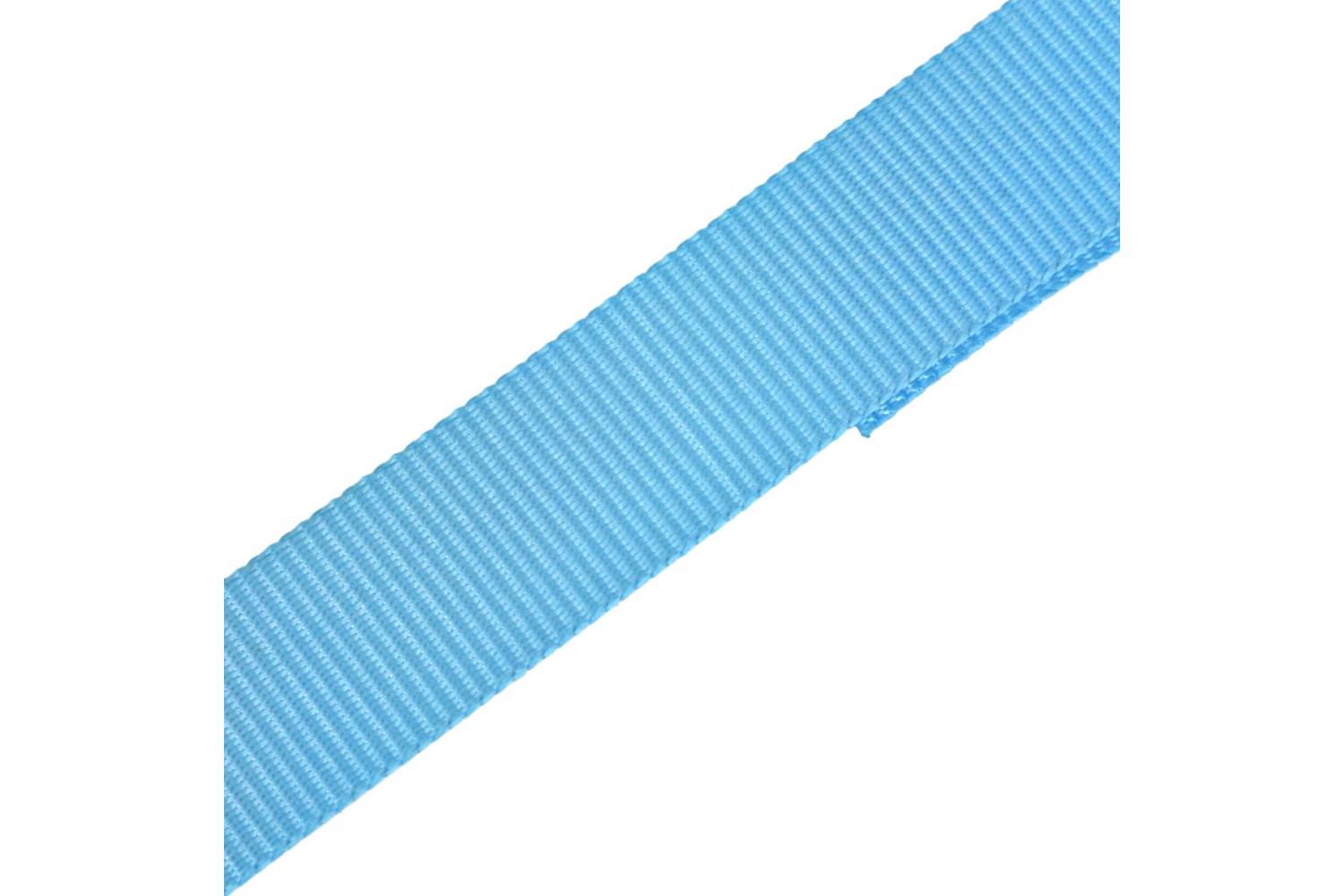 Vidaxl 142653 Ratchet Tie Down Straps 10 Pcs 0.8 Tonnes 4mx25mm Blue-6